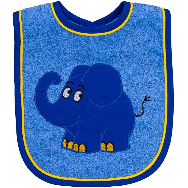 Lätzchen Elefant blau